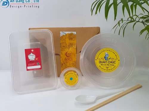Mẫu tem dán trên bao bì cho các loại thực phẩm