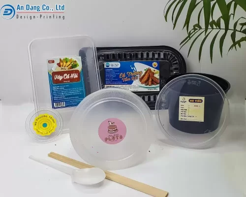 Các mẫu tem dán bao bì ấn tượng