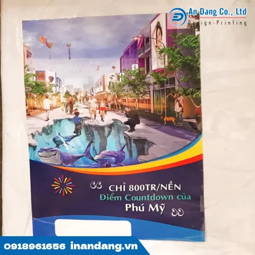 Mẫu tờ rơi bán đất nền