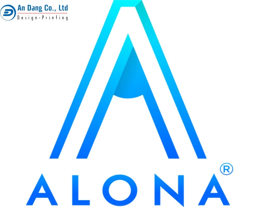 Logo đơn giản nhưng ấn tượng của đơn vị Alona