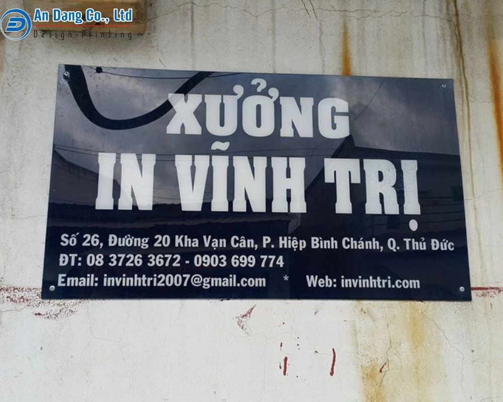 Các thông tin cơ bản về xưởng in In Vĩnh Trị