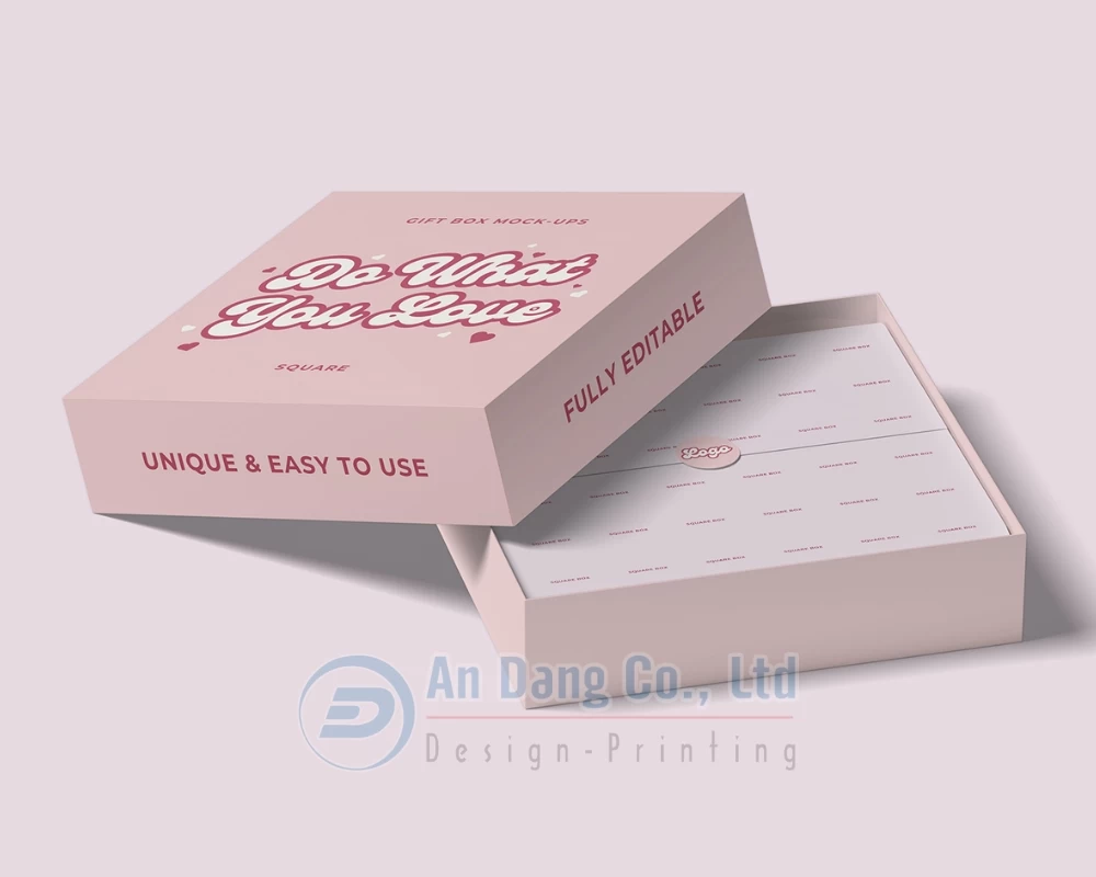 Hộp âm dương được làm bằng giấy