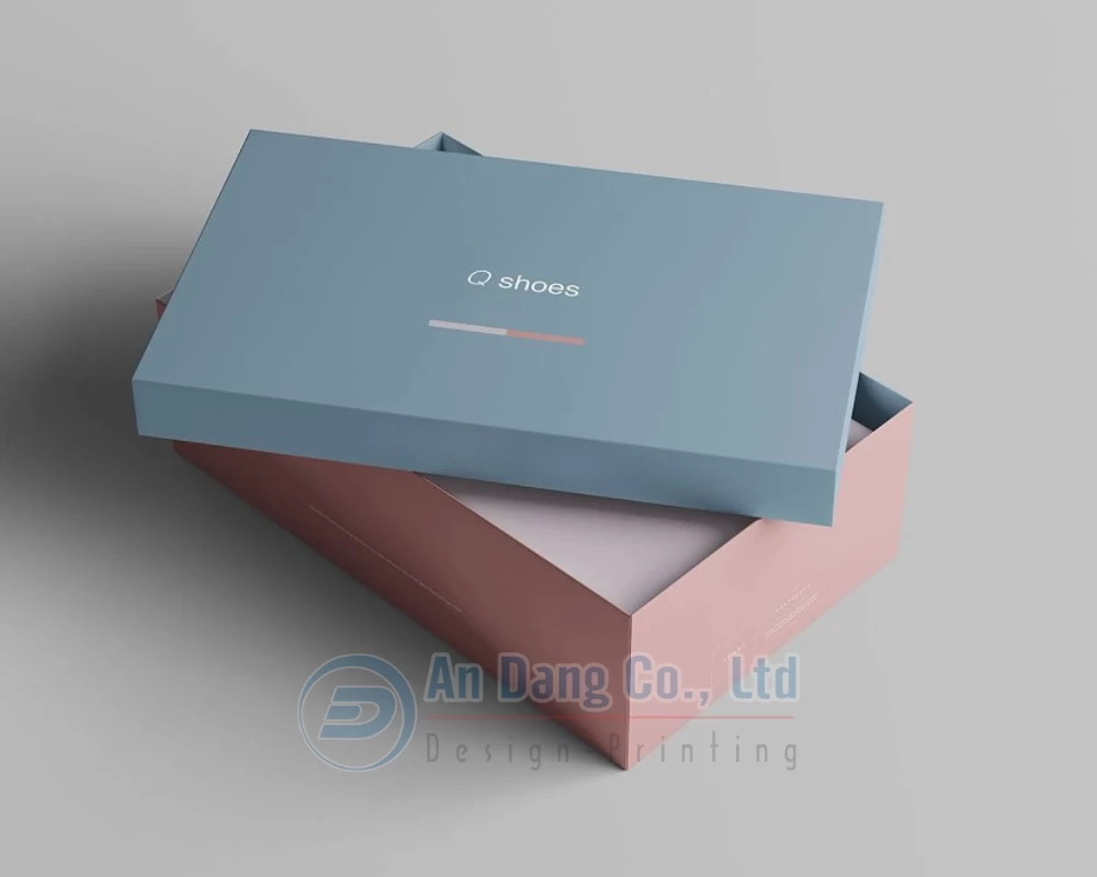 Hộp âm dương có phần nắp và phần thân riêng biệt