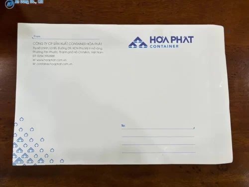Bao thư A4 là loại phong bì có kích thước đủ lớn để đựng vừa tài liệu khổ A4