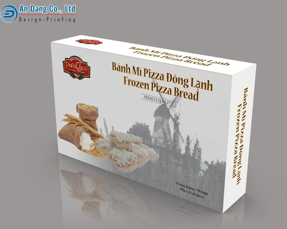 Mẫu hộp giấy đựng thực phẩm