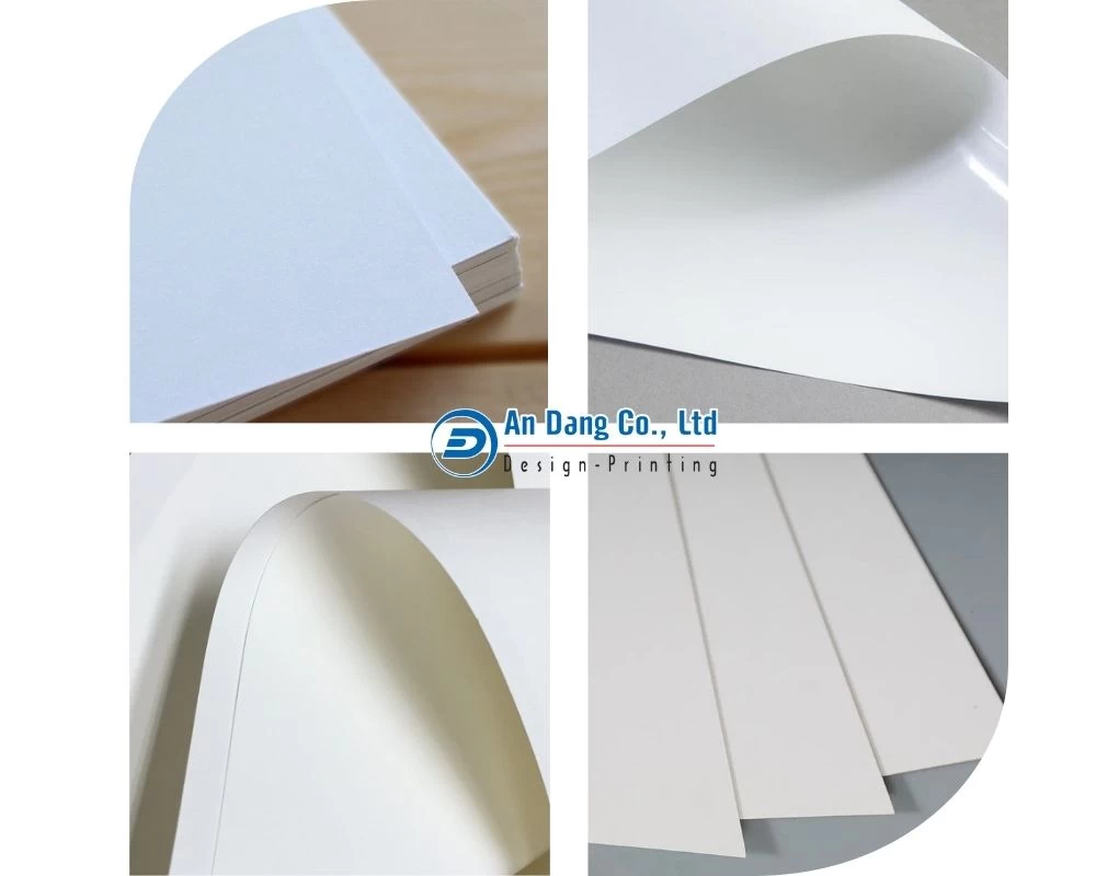 Các loại chất liệu giấy in hộp giấy theo yêu cầu thông dụng