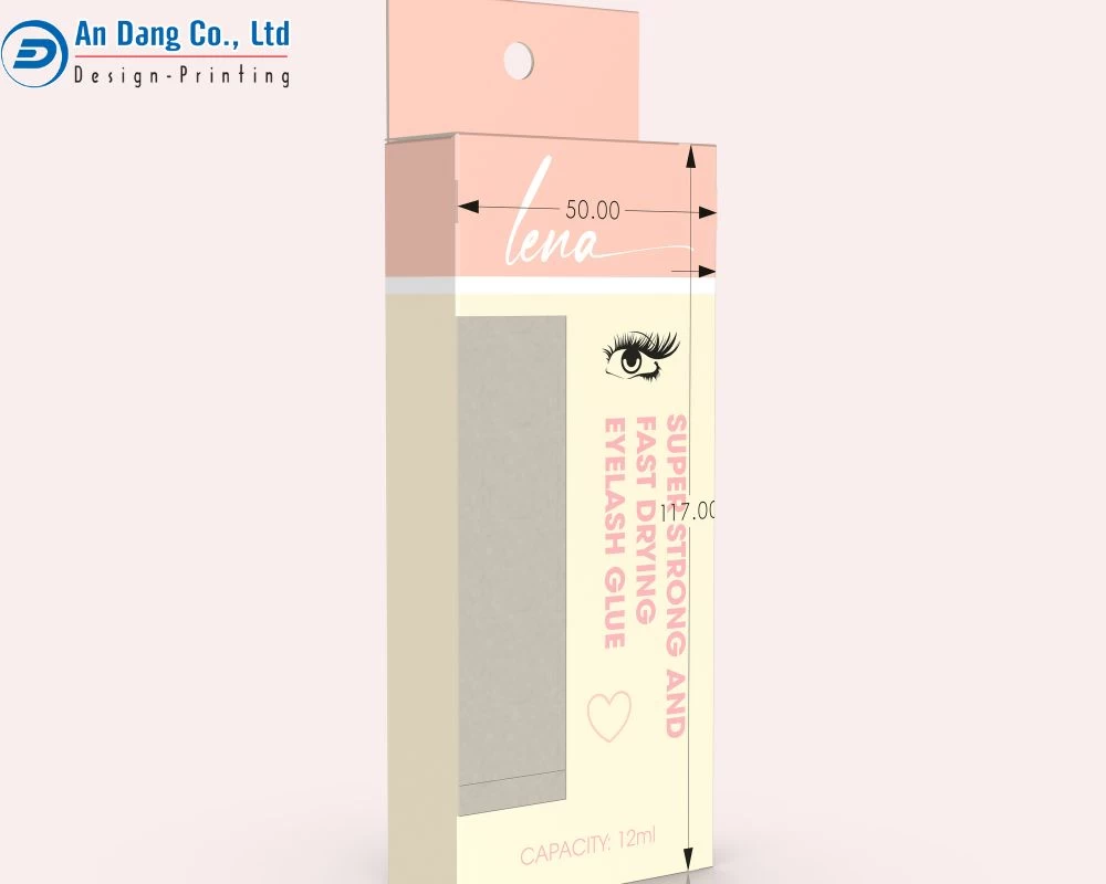 Mẫu hộp giấy treo tường cứng cáp, nổi bật với tông màu pastel nhẹ nhàng