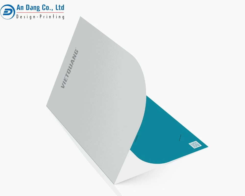 Mẫu in folder bìa kẹp hồ sơ đơn giản