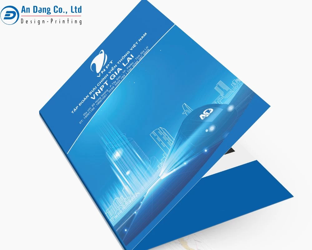 Kích cỡ phù hợp và chất liệu giấy in tốt sẽ góp phần tạo nên những mẫu folder đạt chuẩn
