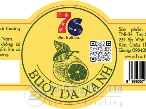 Nhãn dán có cung cấp đầy đủ thông tin sản phẩm