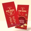 Mẫu bao lì xì doanh nghiệp cho tiệm vàng Kim Khoa