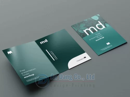 Mẫu bìa folder của In An Đăng