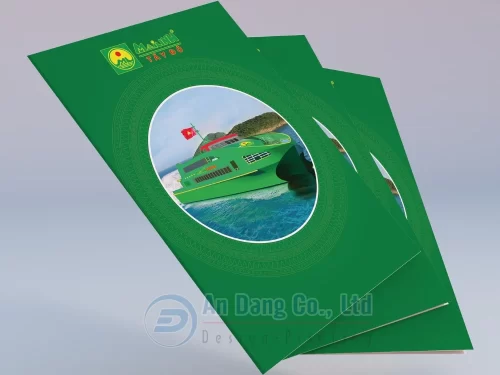 Mẫu in bìa đựng hồ sơ cho công ty Mai Linh Tây Đô