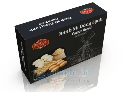 Mẫu hộp giấy đựng bánh mì đông lạnh