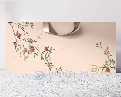 Mẫu in túi giấy được thiết kế riêng cho shop thời trang