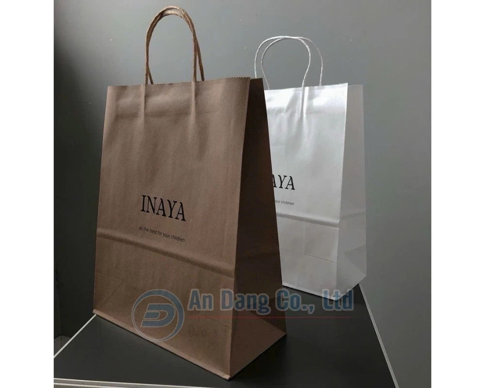 In An Đăng sản xuất túi giấy cho thương hiệu Inaya