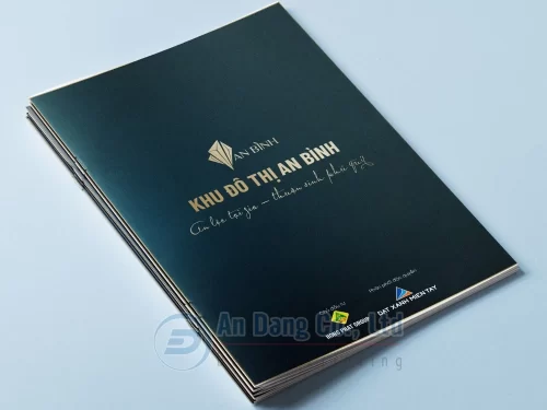 Mẫu catalogue bất động sản khu đô thị An Bình do In An Đăng thiết kế