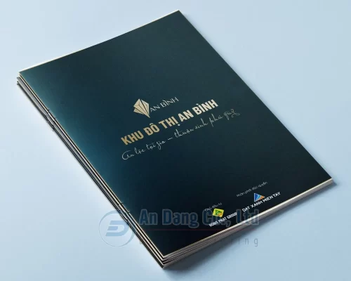 Mẫu catalogue bất động sản khu đô thị An Bình do In An Đăng thiết kế