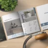 Mẫu catalogue nội thất thiết bị vệ sinh cao cấp do In An Đăng thiết kế