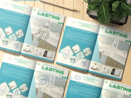 Mẫu catalogue nội thất nhà tắm có màu sắc hài hòa, đẹp mắt