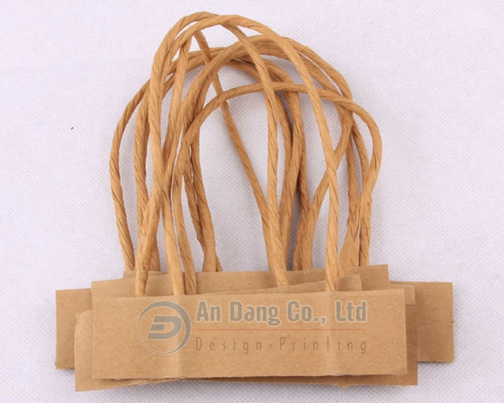 Dây quai giấy xoắn được làm từ giấy Kraft