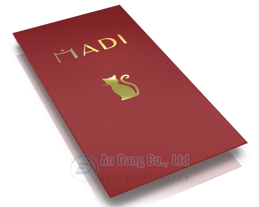 Mẫu bao lì xì cao cấp, thiết theo theo yêu cầu cho tiệm bánh kem MaDi
