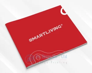 Mẫu catalogue đẹp do In An Đăng thiết kế cho công ty SmartLiving