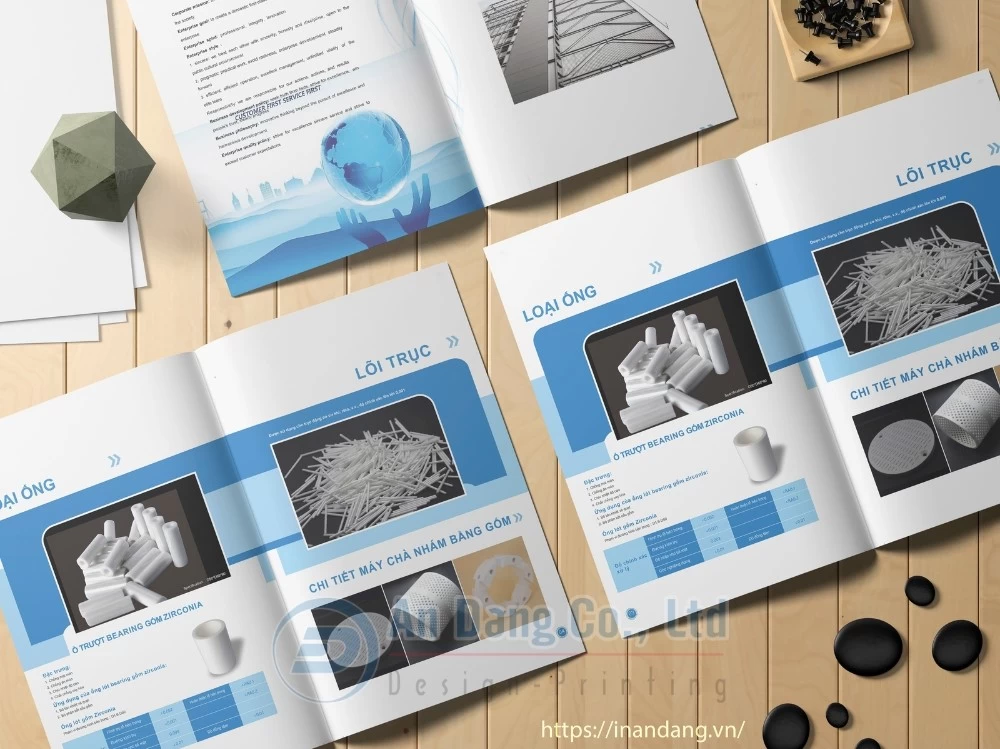 Mẫu catalogue giới thiệu sản phẩm cho ngành công nghiệp điện tử