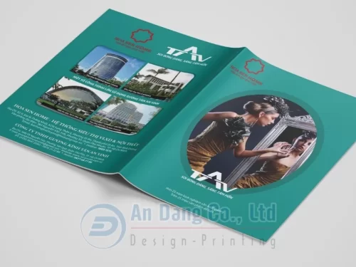 Mẫu catalogue chuyên nghiệp giới thiệu các sản phẩm gương kính do In An Đăng thiết kế