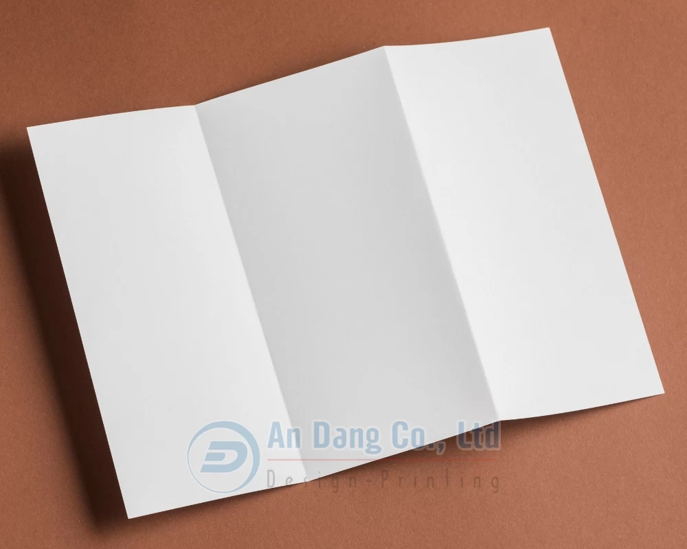 Mẫu tờ rơi gấp 3 dạng Z Fold