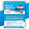 Mẫu card visit xe du lịch do In An Đăng thiết kế với gam màu xanh nhạt
