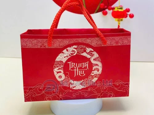 Mẫu túi giấy đựng bánh trung thu do In An Đăng thiết kế