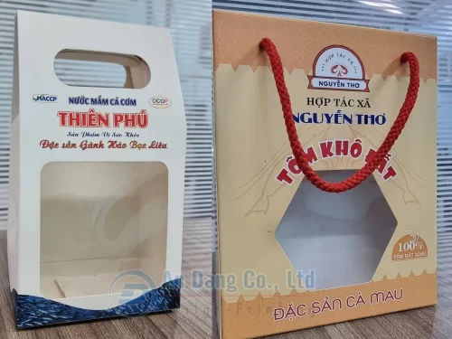Các mẫu hộp giấy có cửa sổ