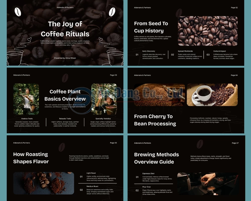 Mẫu catalogue cafe 10