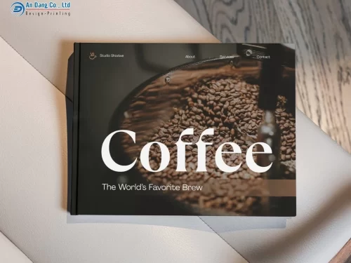 Cuốn catalogue cà phê