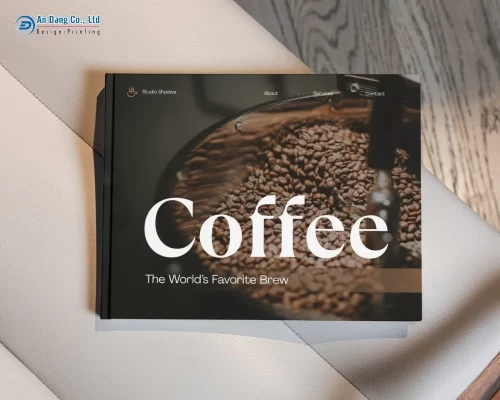 Cuốn catalogue cà phê