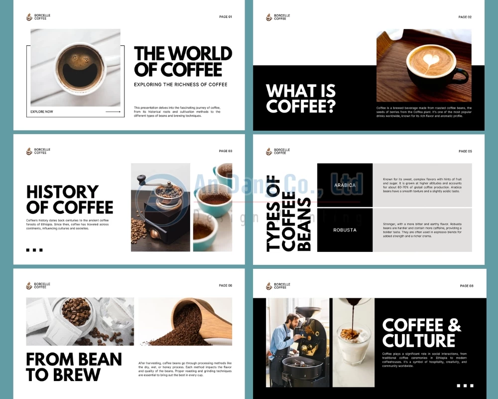 Mẫu catalogue cafe 4