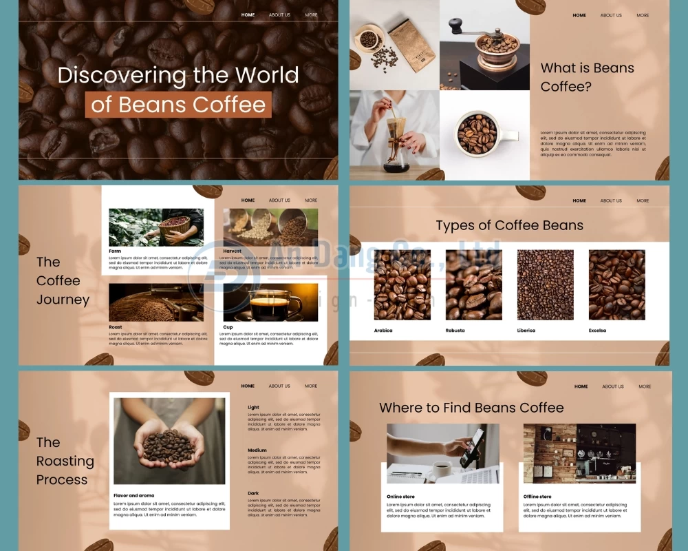 Mẫu catalogue coffee 6