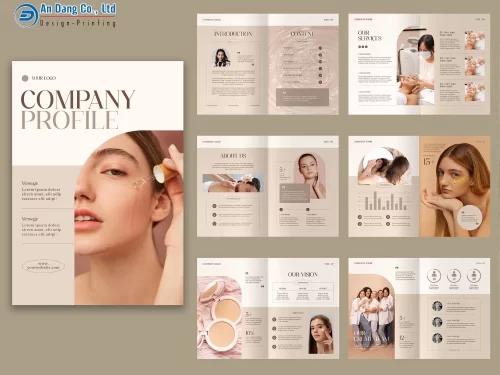 Mẫu thiết kế catalogue spa
