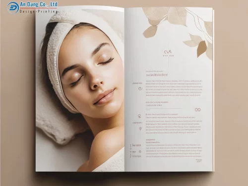 Cuốn catalogue spa