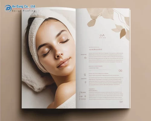 Cuốn catalogue spa