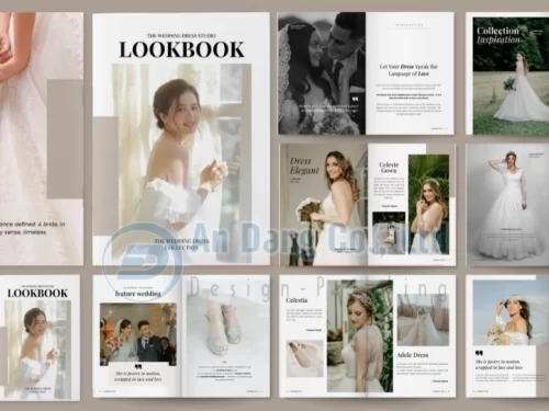 Mẫu catalogue đồ cưới