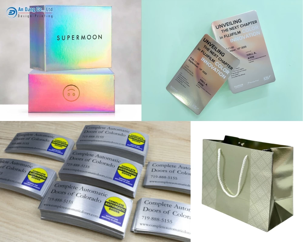 Các sản phẩm được cán giấy metalize