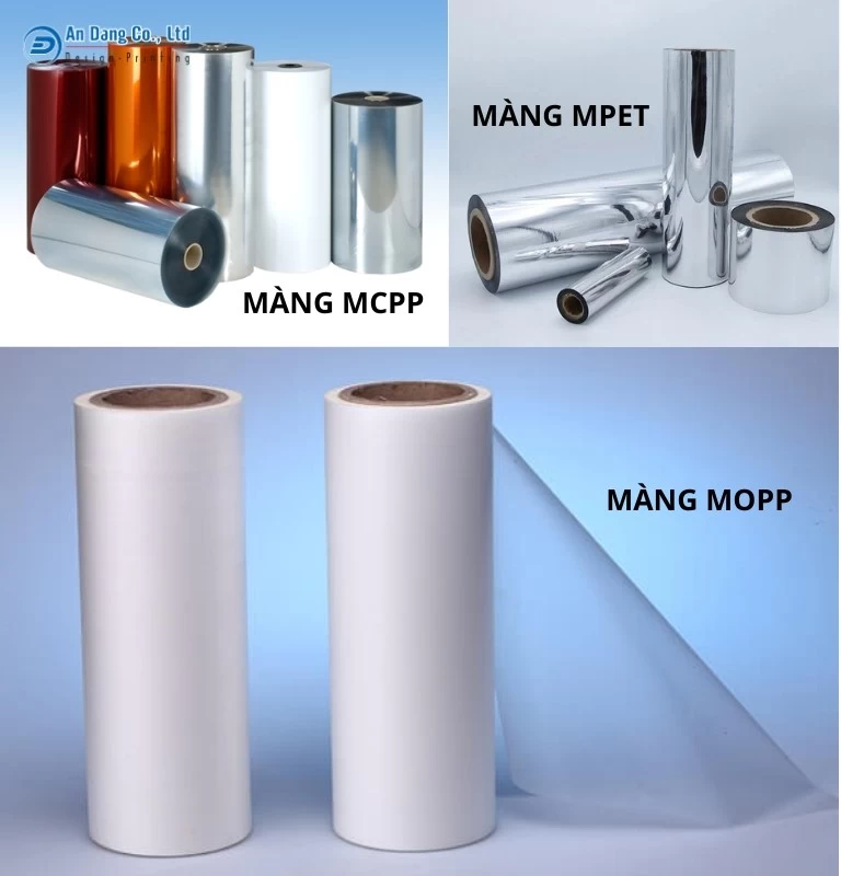 Các loại màng metalize phổ biến