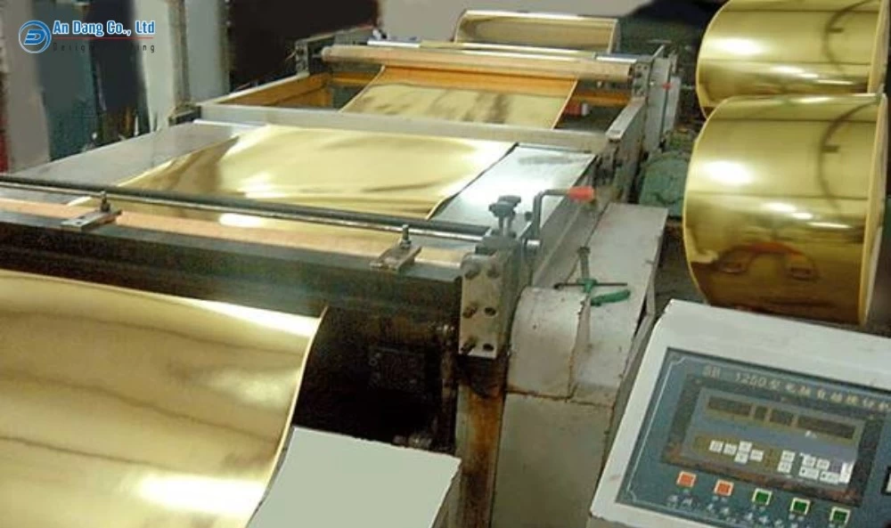 Cán màng metalize trực tiếp