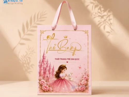 Mẫu túi giấy thời trang