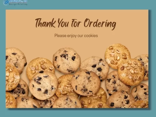 Mẫu thiệp cảm ơn khách hàng cho tiệm bánh