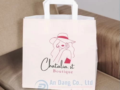 Mẫu túi giấy đẹp cho shop quần áo nữ