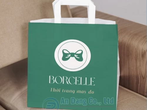 Mẫu túi giấy đựng quần áo cho shop thời trang may đo