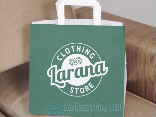 Mẫu túi giấy cho shop thời trang Larana